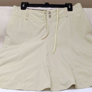 Women's Athleta khaki skort size 8